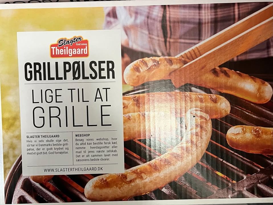 Spar Fårup tilbyder grillpølser fra slagter Theilgaard til fantasipris