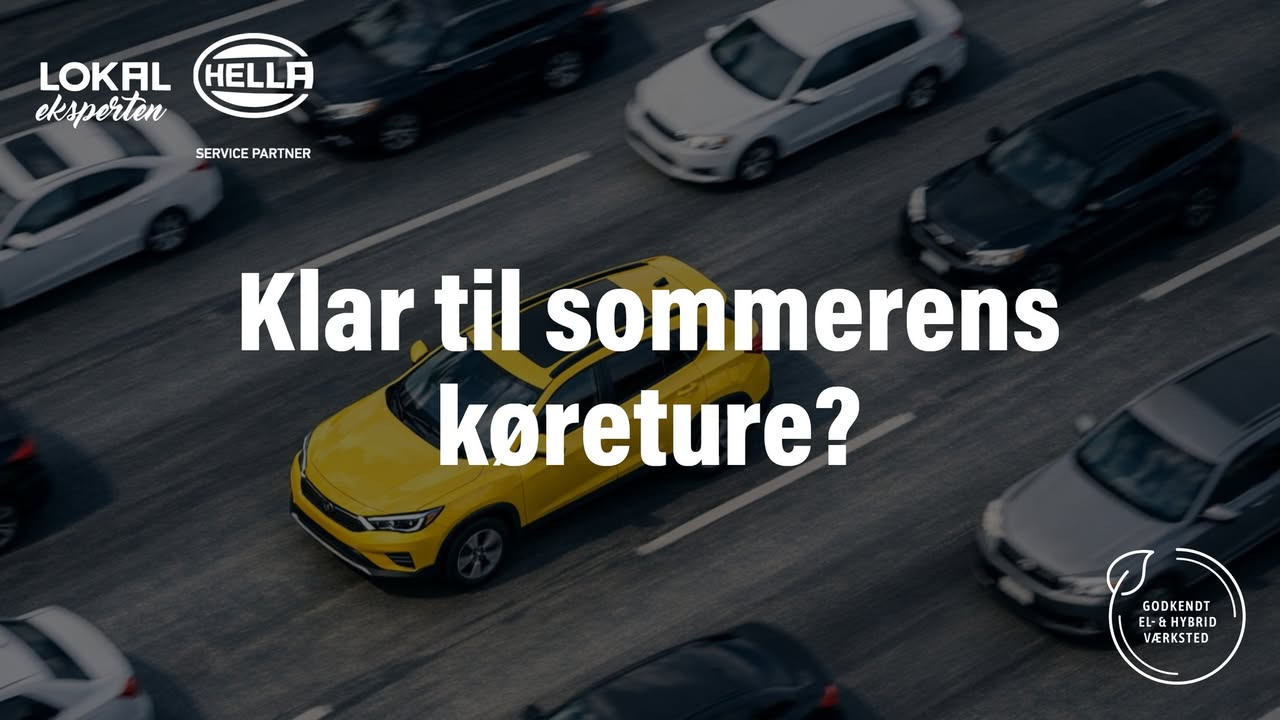 Autogården Løkken tjekker bilen før sommerens køreture