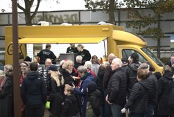 Skive fejrer åbningen af nyt aktivitetsområde trods regnvejr