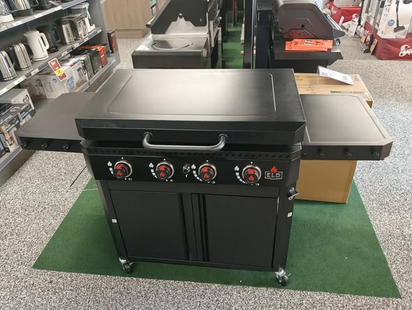 Skousen Hobro præsenterer ELD Plancha 4B: Den ultimative gasplancha til udendørsmadlavning