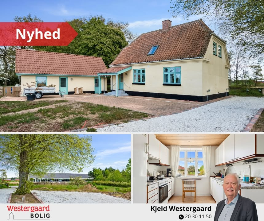 WESTERGAARD BOLIG præsenterer charmerende villa nær Aalborg til salg