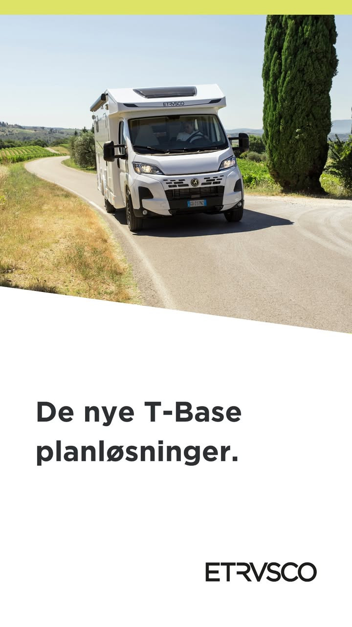 Etrusco T-base modeller tilbyder høj værdi og komfort hos HINSHØJ CARAVAN