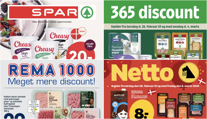 Gode lokale tilbud: Den Grønne Slagter til kun 10 kr. og Matilde kakaoskummetmælk for 8 kr.