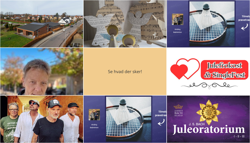 Kom og oplev Vejles varierede weekendprogram: Fra sang og kreativitet til julefrokoster og koncerter