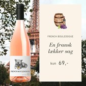 Skål for sommeren med French Bouledogue Rosé: Den perfekte vin til solrige dage og varme aftener nu til kun 69 kr. pr. flaske
