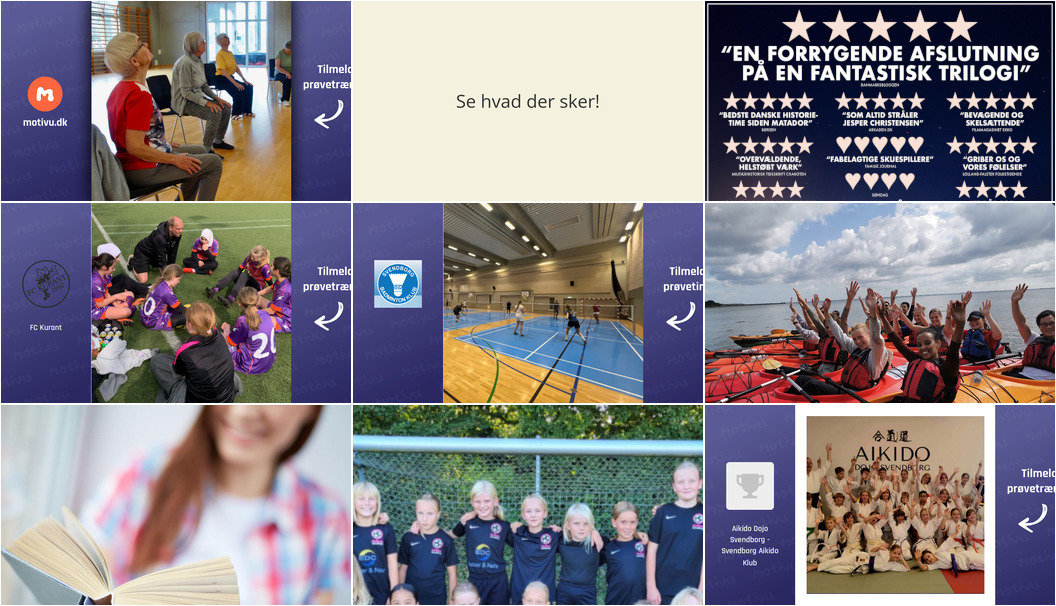 Motion, kultur og filmoplevelser - Svendborg har noget for enhver i den kommende uge