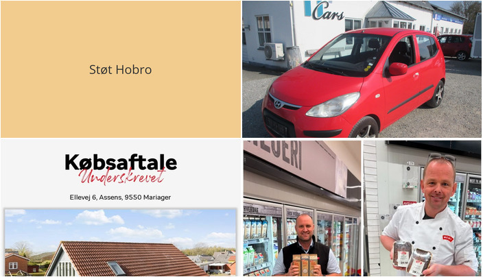 Nyt fra Oscar Biludlejning, MENY Hobro og home Hobro