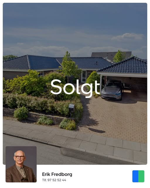 Nybolig Skive I/S annoncerer salg af Bygvænget 12 i Roslev