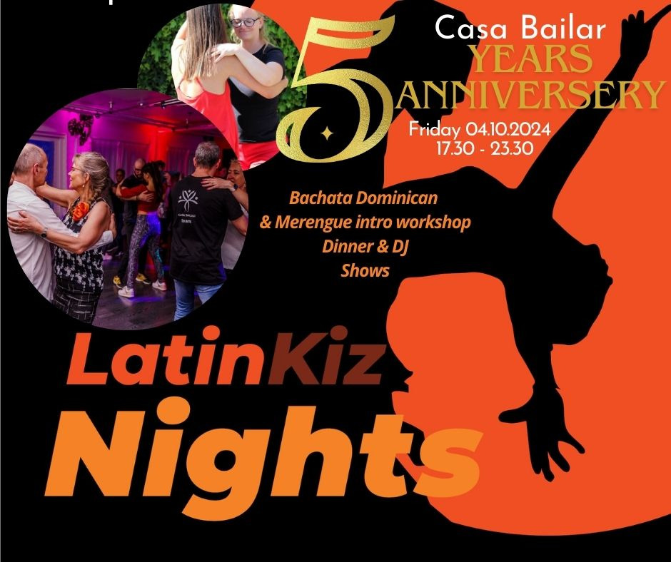 LatinKizNight: En festlig aften med dans og fællesspisning i Roskilde