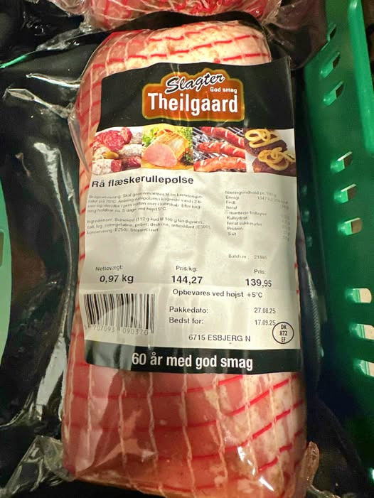 Spar Valsgård tilbyder vilde tilbud på rå rullepølser fra Slagter Theilgaard