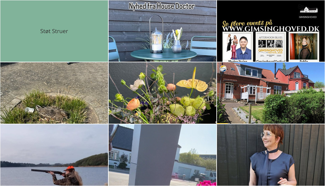 Nyt fra MIN KØBMAND I ASP, Lux By Jakobsen, Gimsinghoved og 5 andre