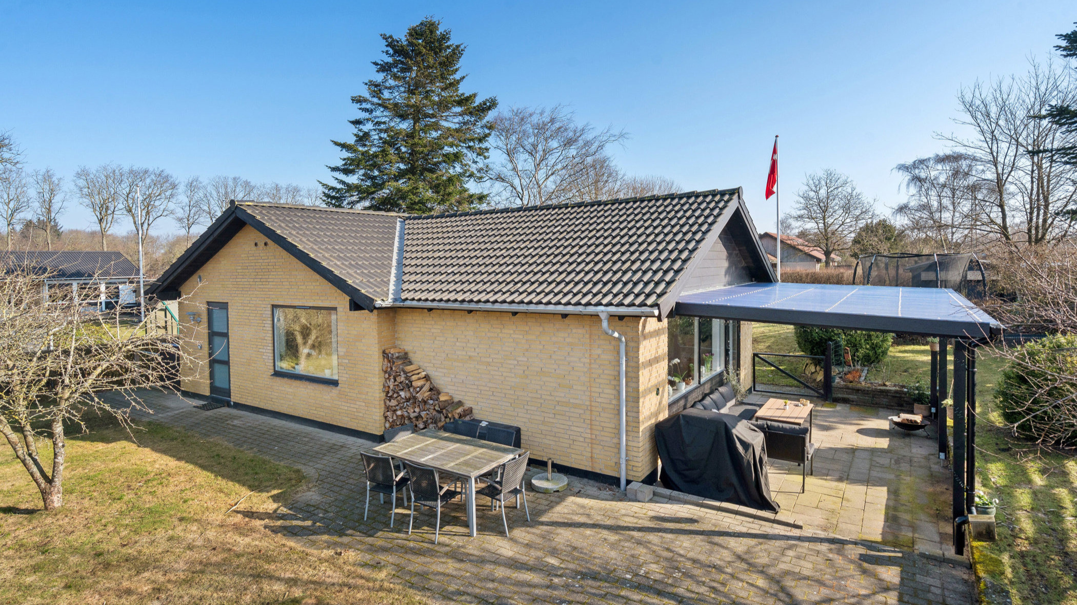 Velindrettet etplansvilla med god beliggenhed