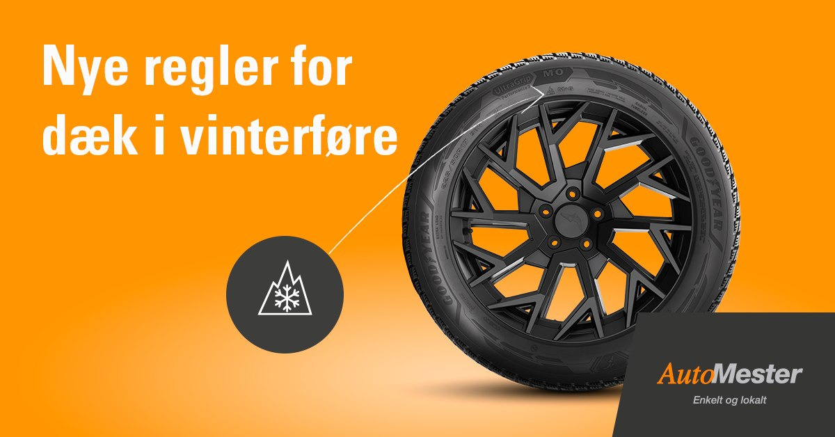GUMMI-OLE informerer: Nye regler for vinterdæk i 2025