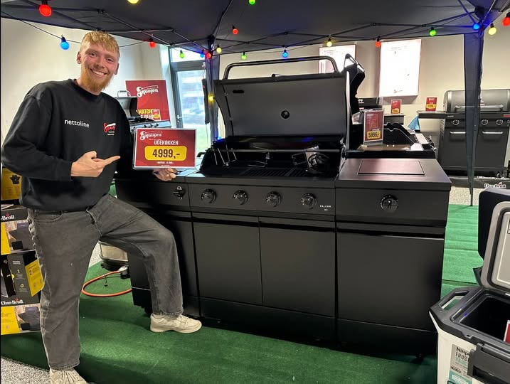 Skousen Hobro tilbyder stort udekøkken til skarp pris spar 10.000 kr