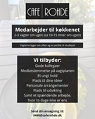 Café Rohde søger ny medarbejder til køkkenet i Aabybro