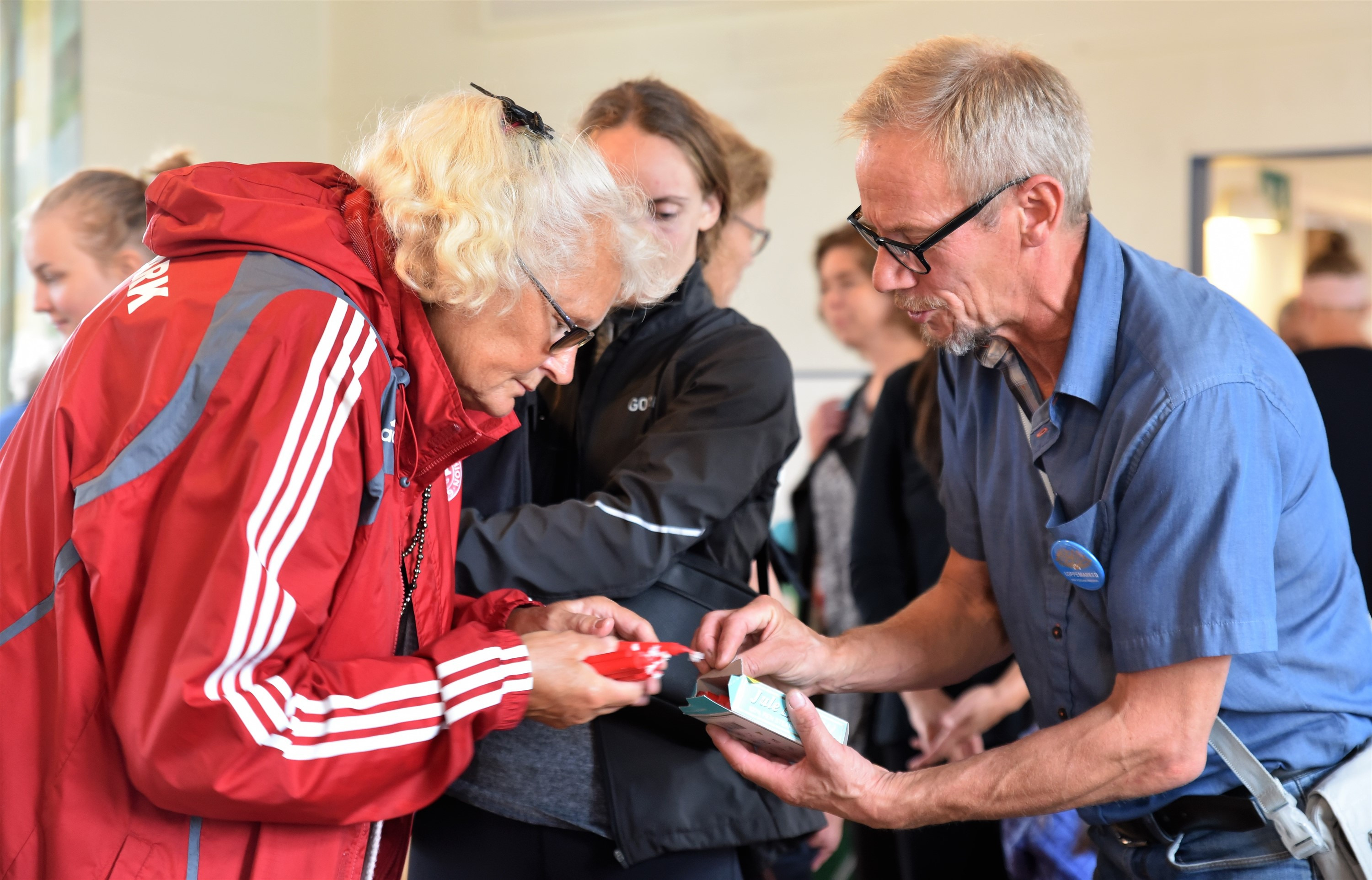 Det traditionelle loppemarked i Egå Forsamlingshus afholdes lørdag