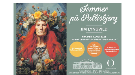 Eksklusiv adgang til Pallisbjerg Herregård med Jim Lyngvilds kunst