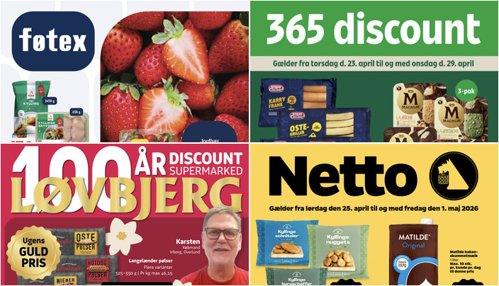 Steff Houlberg pølser til 20 kr. og Spier PS vin til 40 kr. - se de fantastiske lokale tilbud