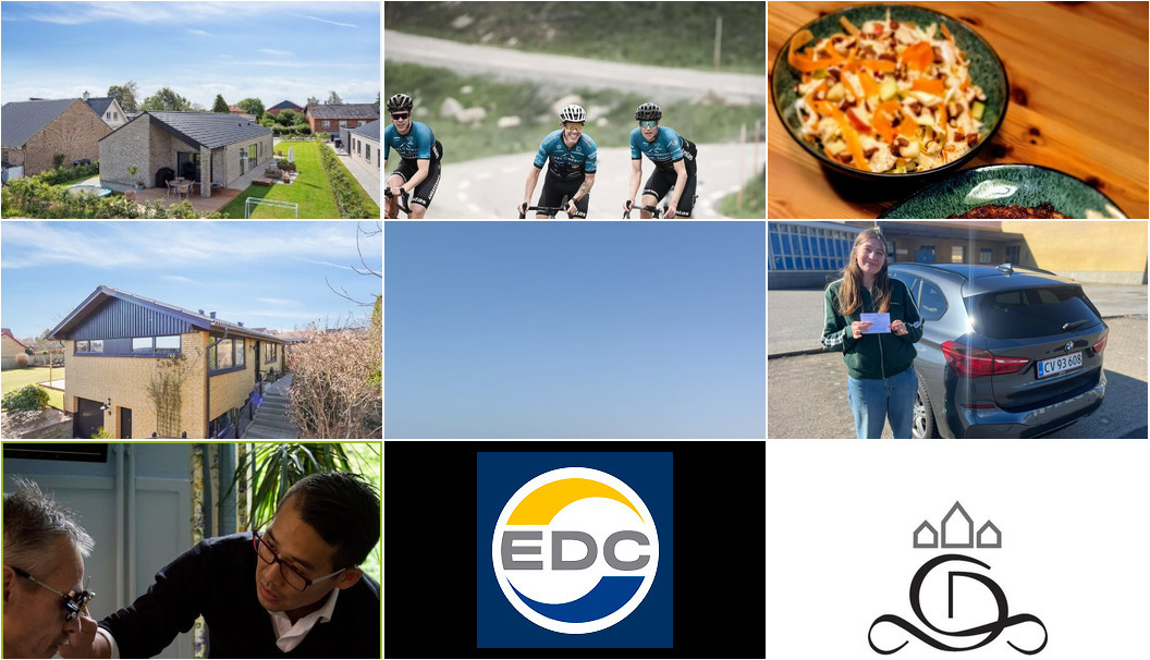 Nyt fra Lokalbolig Silkeborg - Mathias Bach & Co, Køreskolen AG, Hjemmeoptik v/Peter F Nielsen og 6 andre