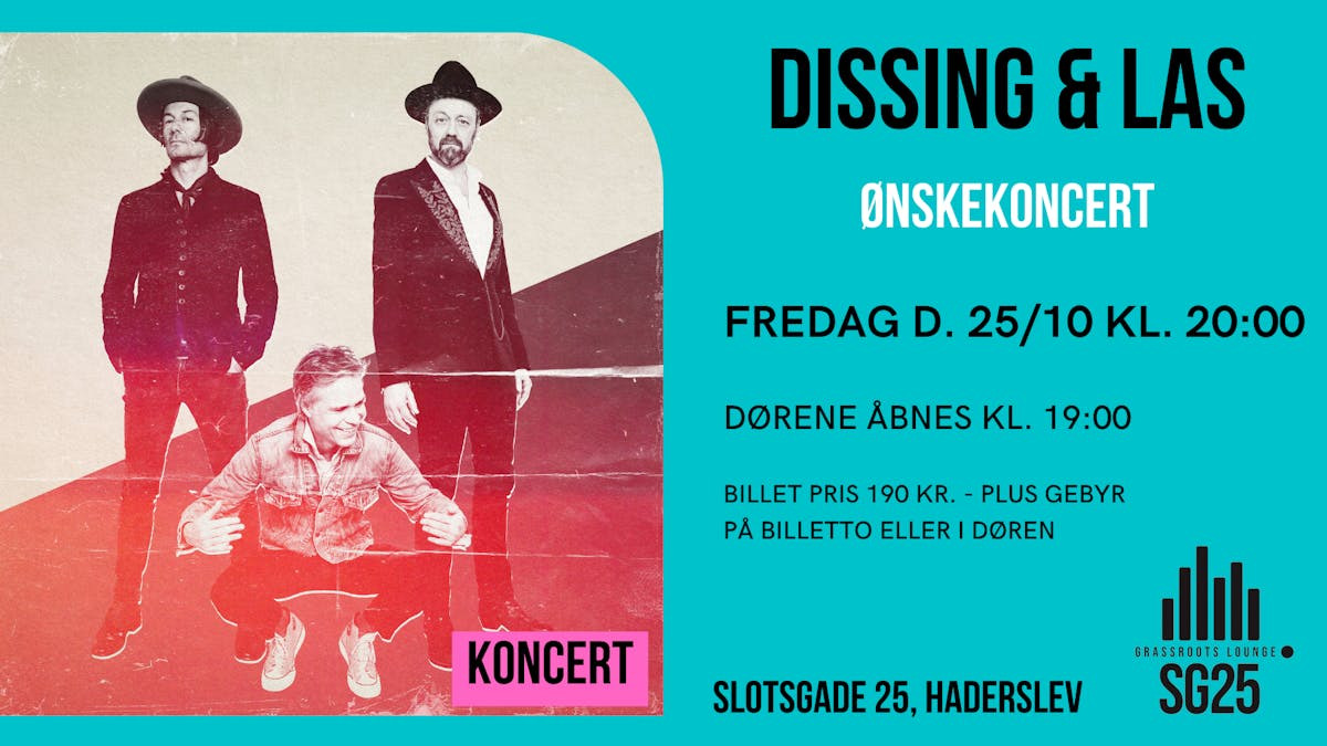 Dissing & Las Ønskekoncert i Haderslev