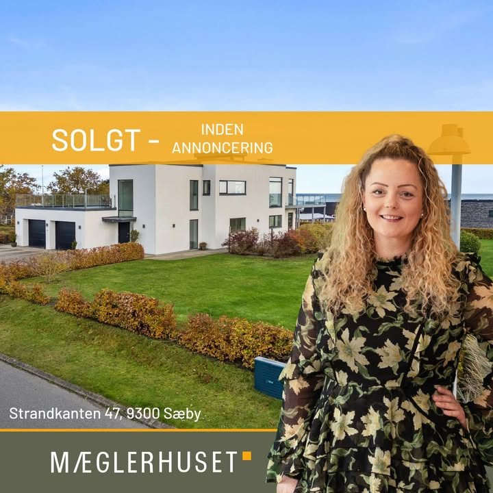 Mæglerhuset Sæby sælger Strandkanten 47 inden annoncering