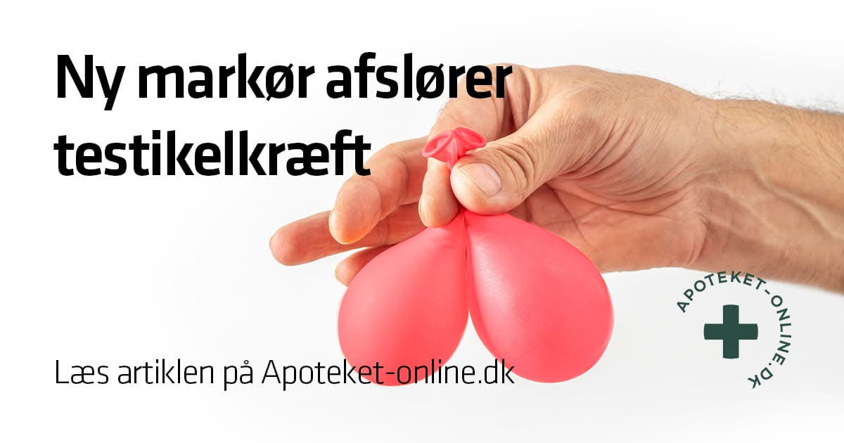 Ikast Apotek deler artikel om ny markør for testikelkræft