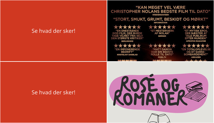 Filmvisning og litteraturanbefalinger: Hvad sker der i Brørup denne uge?