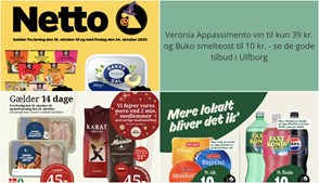 Veronia Appassimento vin til kun 39 kr. og Buko smelteost til 10 kr. - se de gode tilbud i Ulfborg