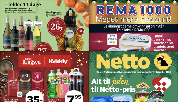 Få Kærgården smør til kun 7,50 kr. og store klementiner til 26 kr. - se de lokale tilbud