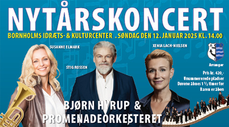 Nytårskoncert med stjerner i Allinge