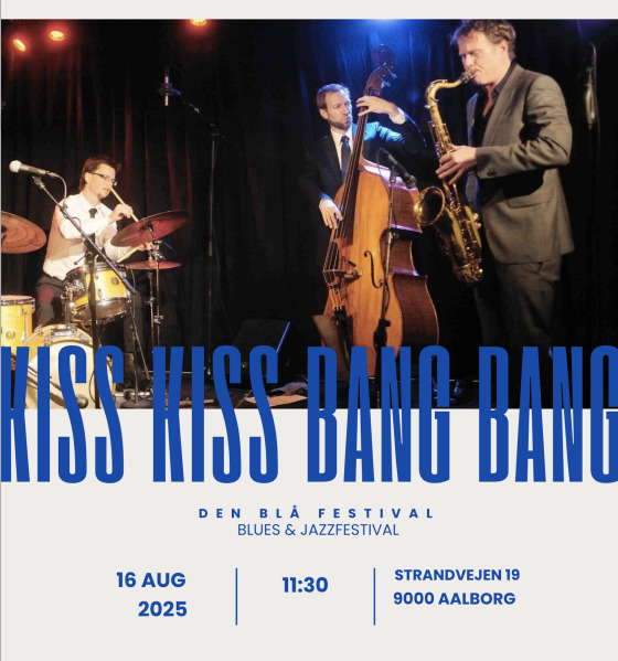 Fokus Folkeoplysning inviterer til jazzkoncert med Kiss Kiss Bang Bang
