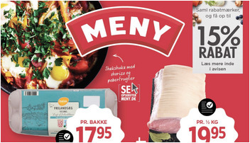 Flæskesteg af dansk gris til kun 19,95 kr. og Matilde kakao til medlemspris 7,95 kr.