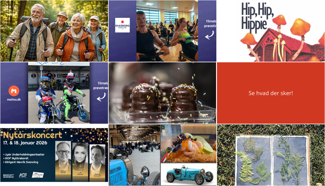 Udforsk Silkeborg i weekenden: Gåture, teater og nytårskoncert