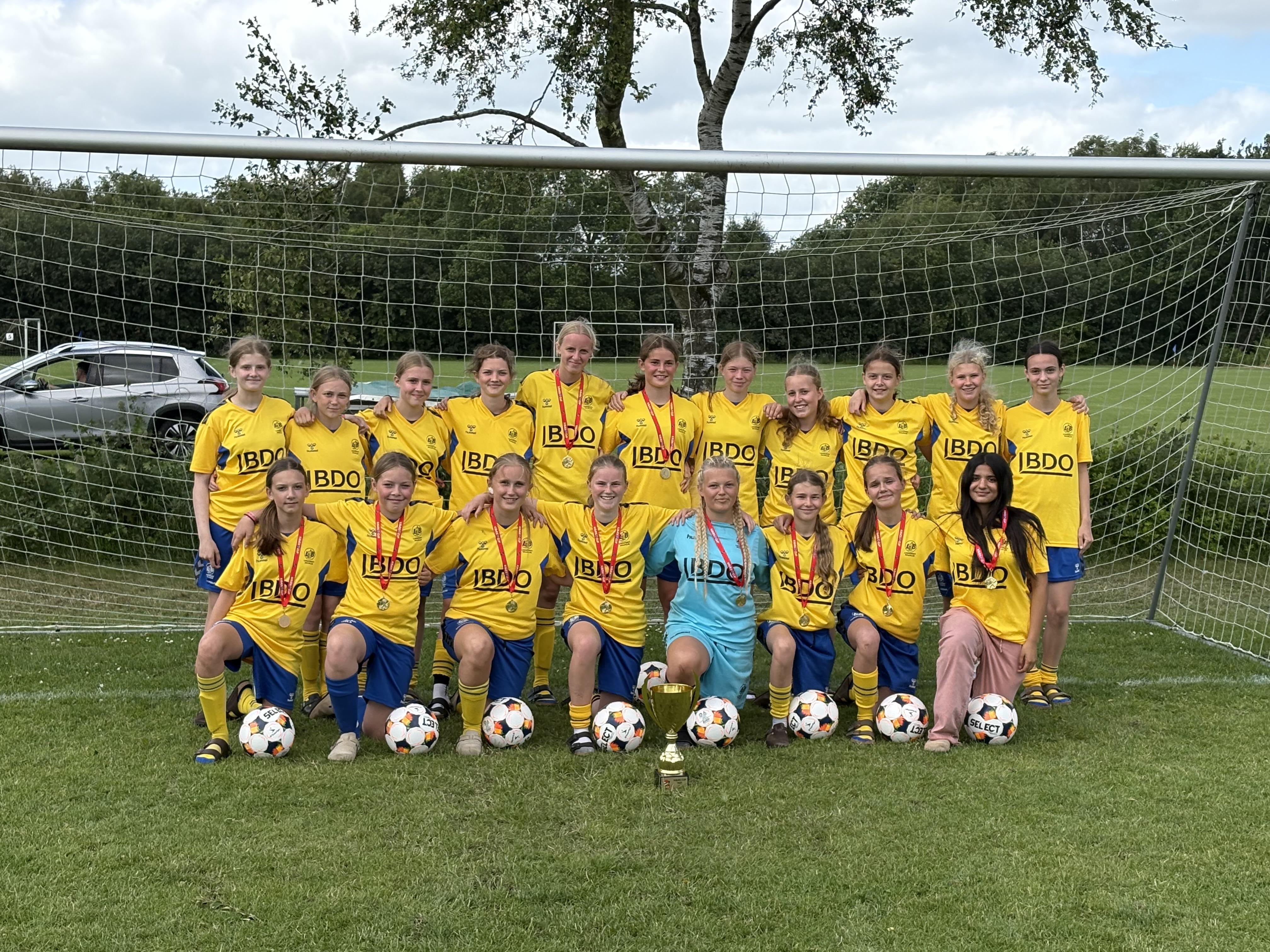 Lunderskovs U17-piger klar til ny udfordring i stærkere række