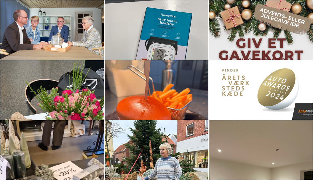 Nyt fra REMA 1000 Nykøbing Mors, Møllegårdens Camping, GUMMI-OLE  og 13 andre