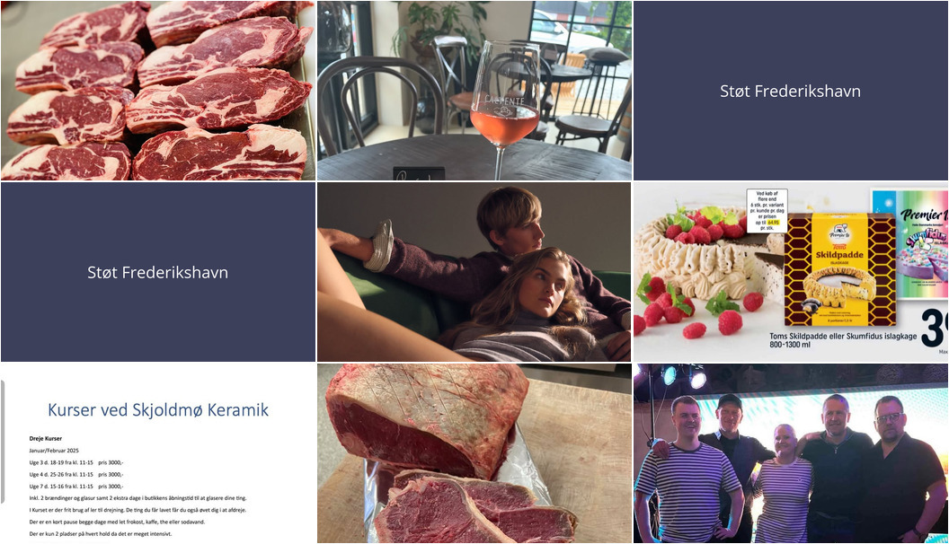 Nyt fra Rema1000 Gærumvej, Løvbjerg Frederikshavn, Skjoldmø Keramik og 4 andre