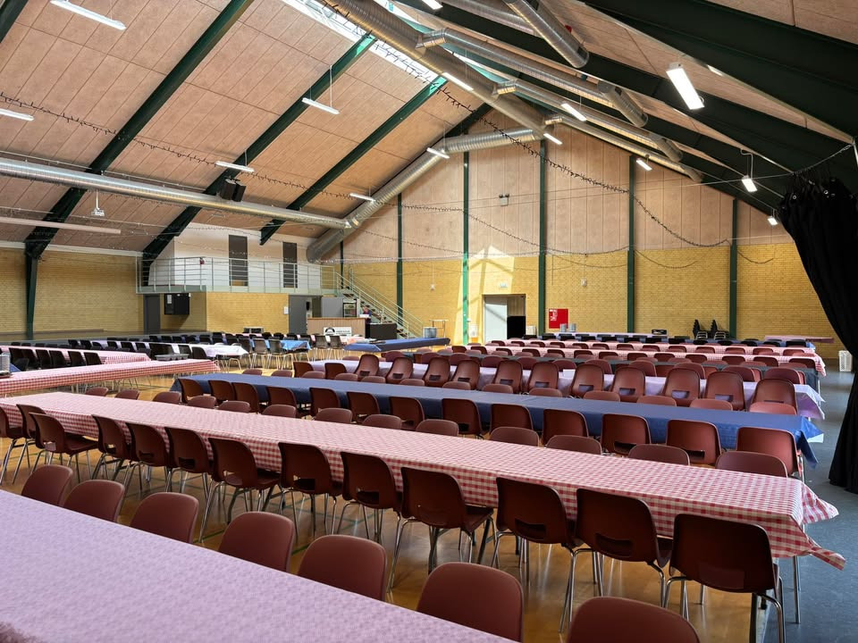 Mejrup Kultur- og Fritidscenter inviterer til farveløb og fællesspisning i dag