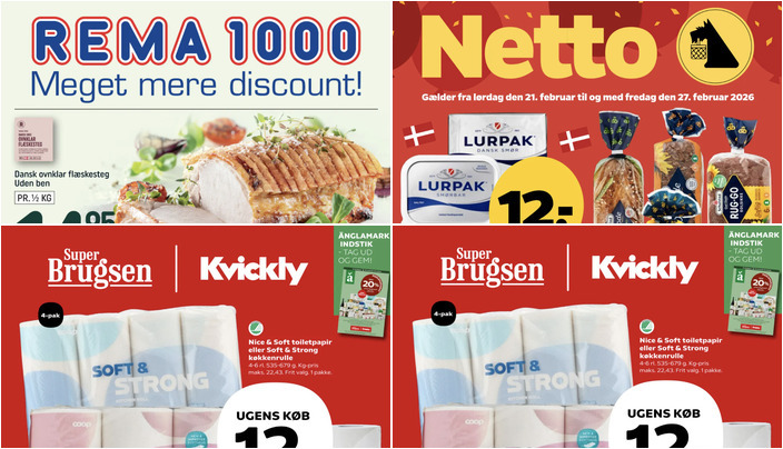 Ugens tilbud: Nordthy müslibar til kun 3,65 kr. og Lurpak smør til 12 kr.