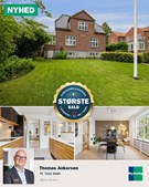 Nybolig Bjørn & Ankersen præsenterer moderne murermestervilla med udsigt over Hornbæk Enge