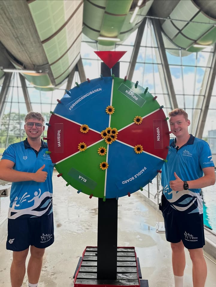 Herning Svømmehal introducerer konkurrencehjulet for sommerens sjove udfordringer