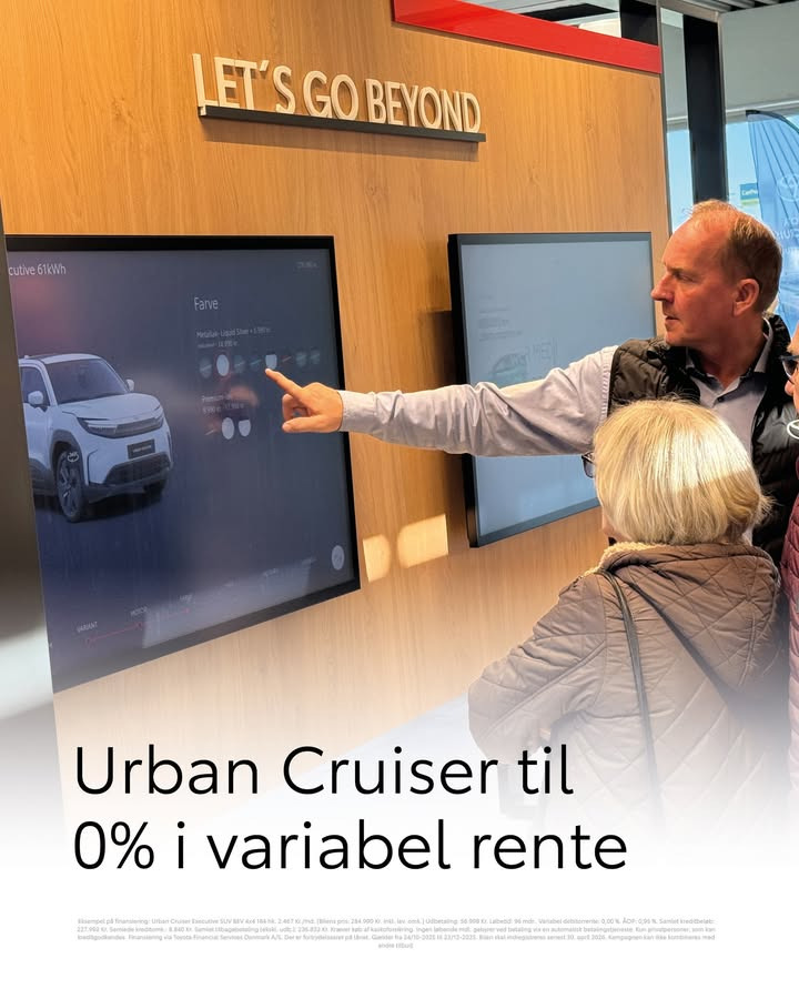 MTH Biler tilbyder Urban Cruiser kampagne med elbil til 2.050 kr. om måneden