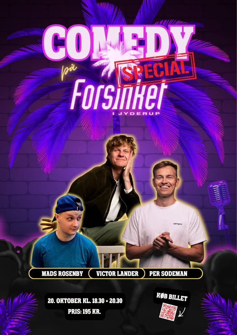 Comedy Special i Jyderup: Tre komikere på én aften
