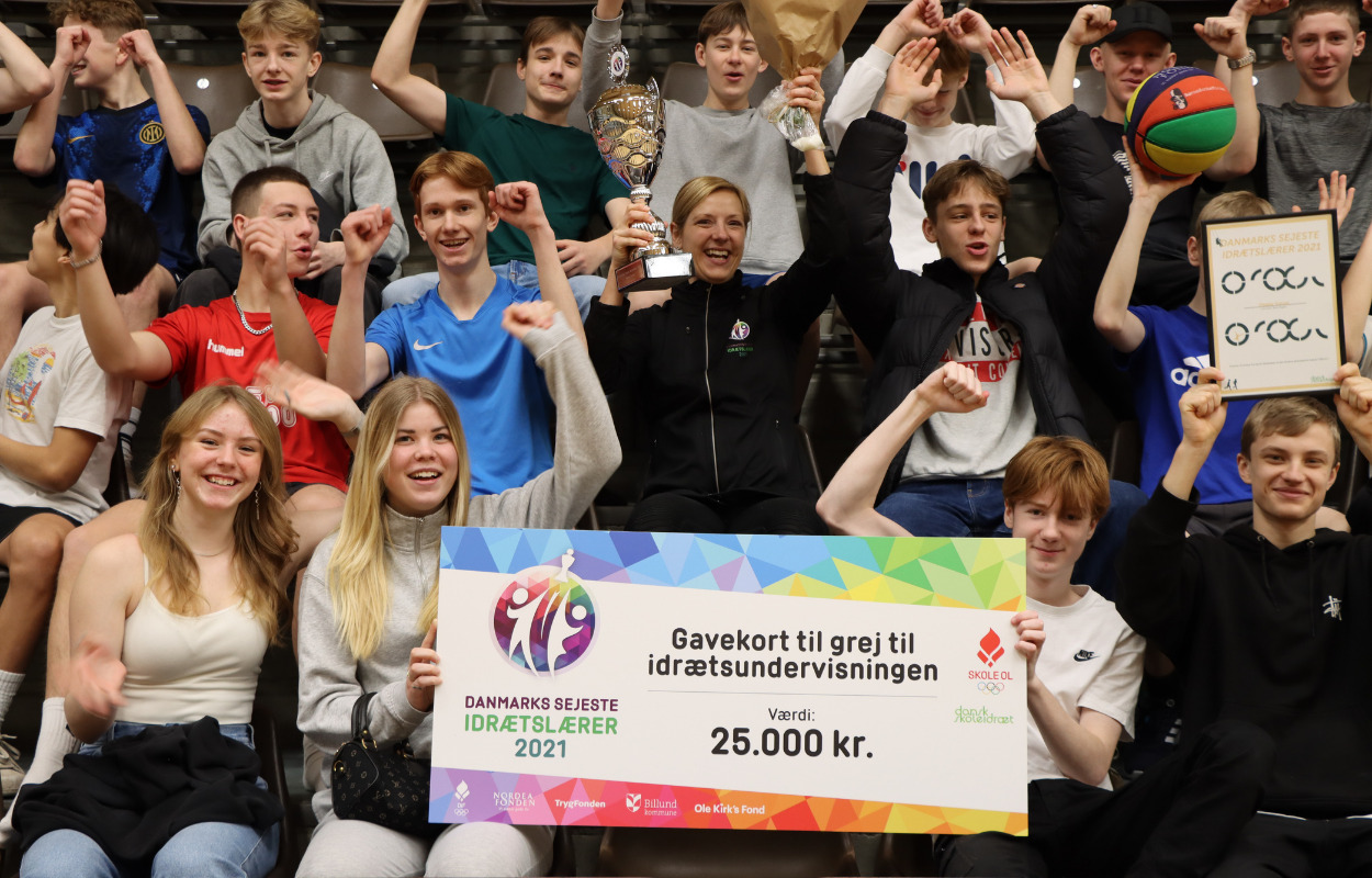 Vibeke Korup er Danmarks Sejeste Idrætslærer