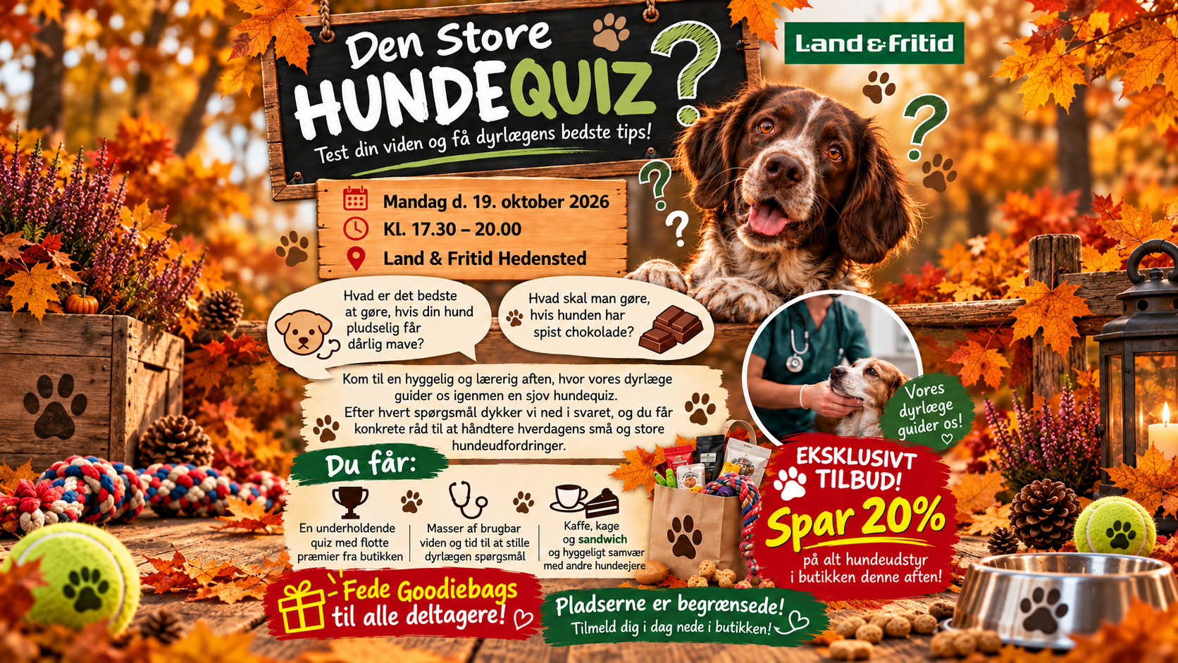 Hvor godt kender du din hund? Land & Fritid inviterer til Den Store Hundequiz