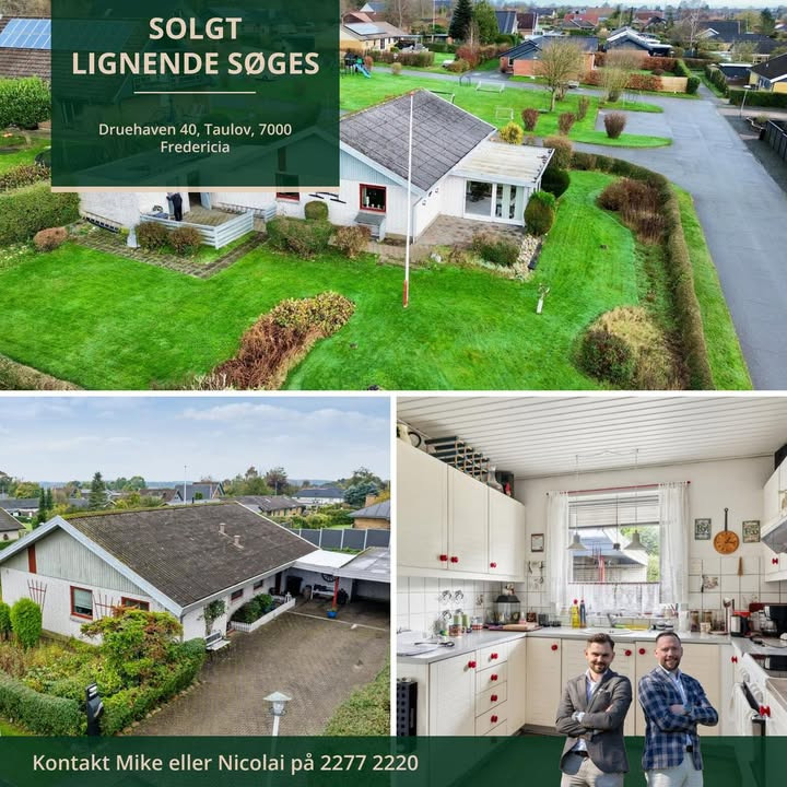 Ejendomsmægler Mike Andersen søger lignende ejendomme efter salg i Fredericia