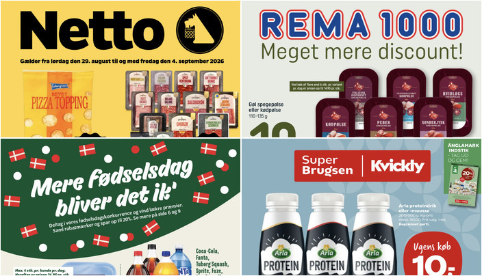 Gode lokale tilbud: Lurpak smør til kun 12 kr. og Dr. Oetker pizza til 20 kr.