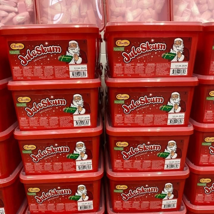 SuperBrugsen Hammerum tilbyder storkøb af Cloetta Juleskum til 99 kr.