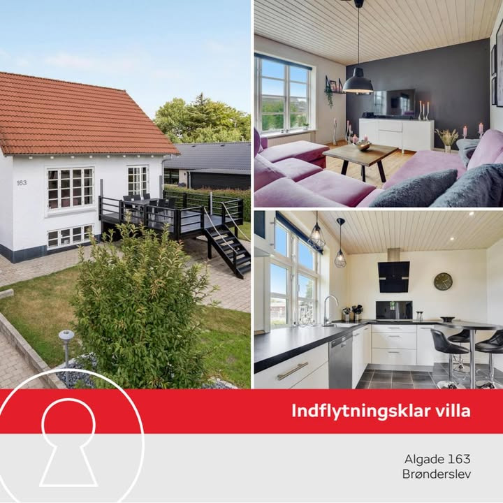 Home Brønderslev præsenterer charmerende villa i hjertet af byen