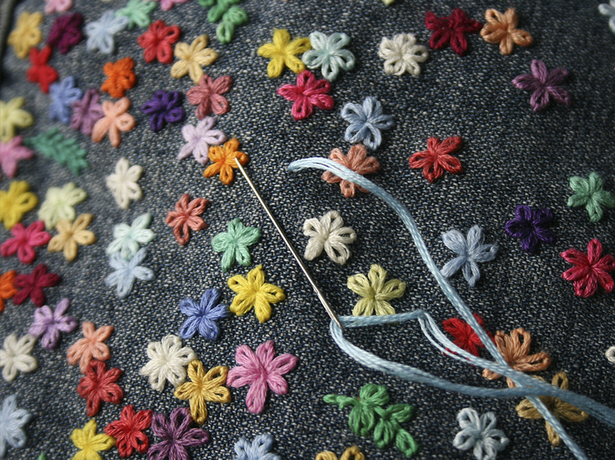 Broderifællesskab på Trekanten: Kreativ hygge for alle