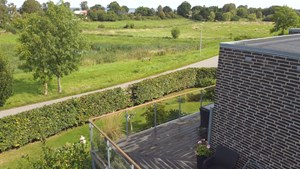 Eksklusiv villa i Fredericia med udsigt over Vejle Fjord hos DANBOLIG Fredericia